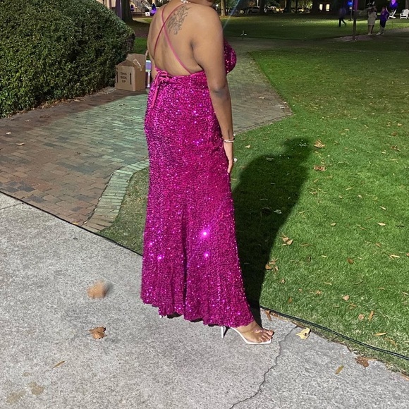 Squin Maxi Dress - Picture 5 of 5